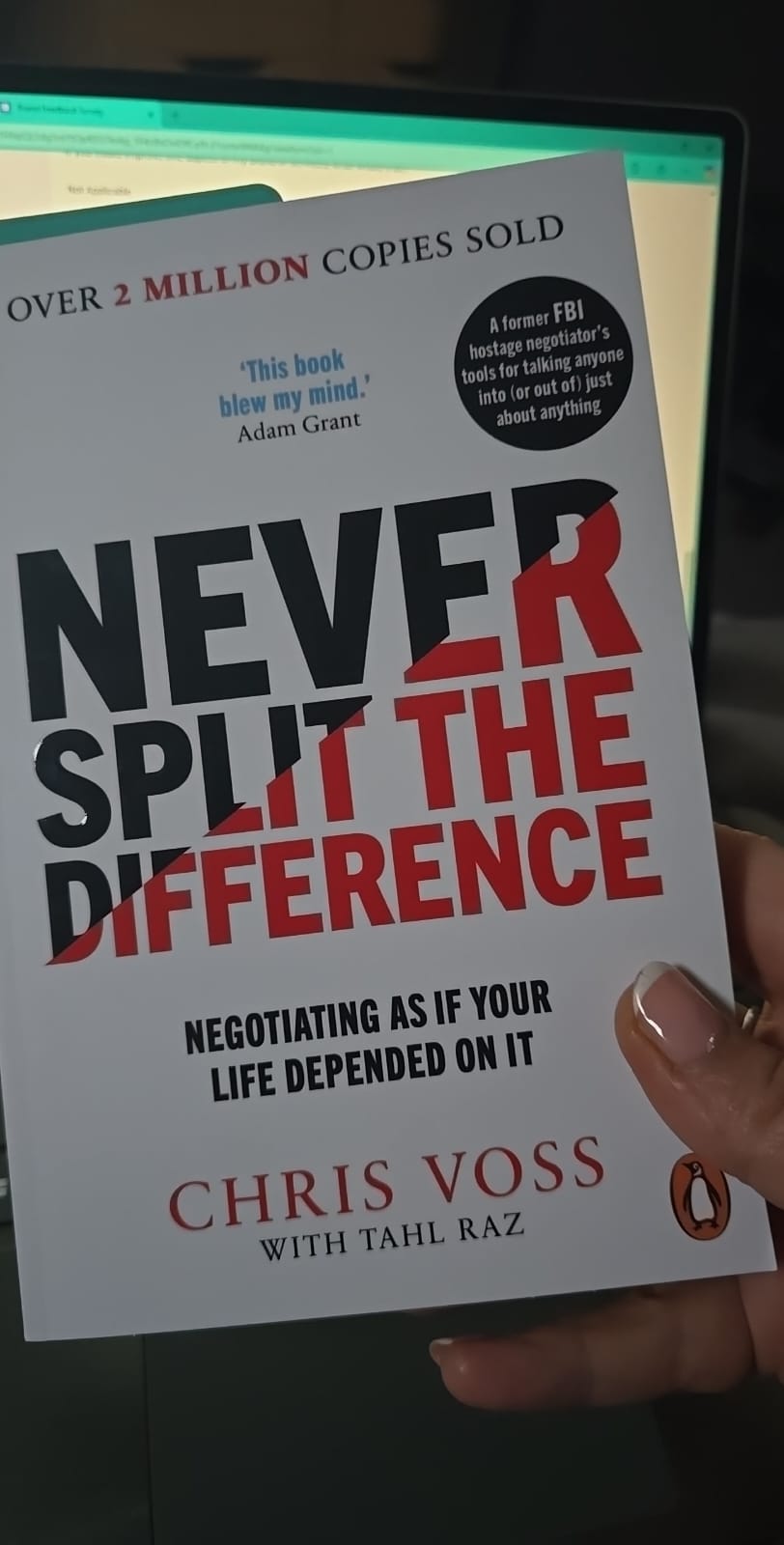 Never Split the Difference by Chris Voss, read by Chester Business Book Club
