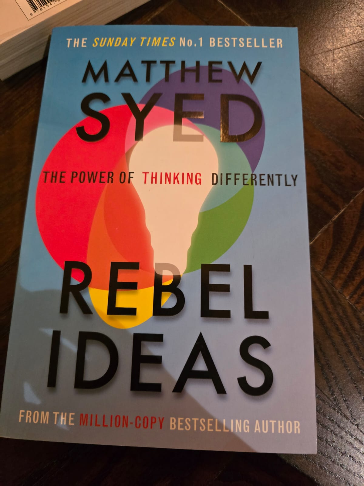 Rebel Ideas by Matthew Syed, read by Chester Business Book Club